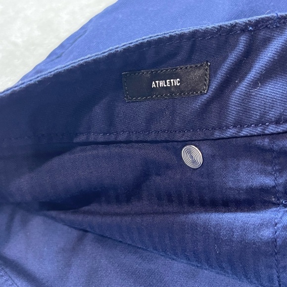 Bonobos Athletic Fit 34W 32L 5 Pocket Navy Jean Chino Slacks EUC - Picture 6 of 12